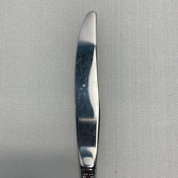 Oneida Community BRAHMS Stainless Glossy Rose Flatware Knife - Picture 5 of 6